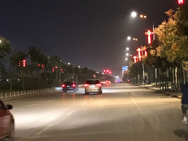 菏澤市鄆城縣水滸路、金河路照明改造