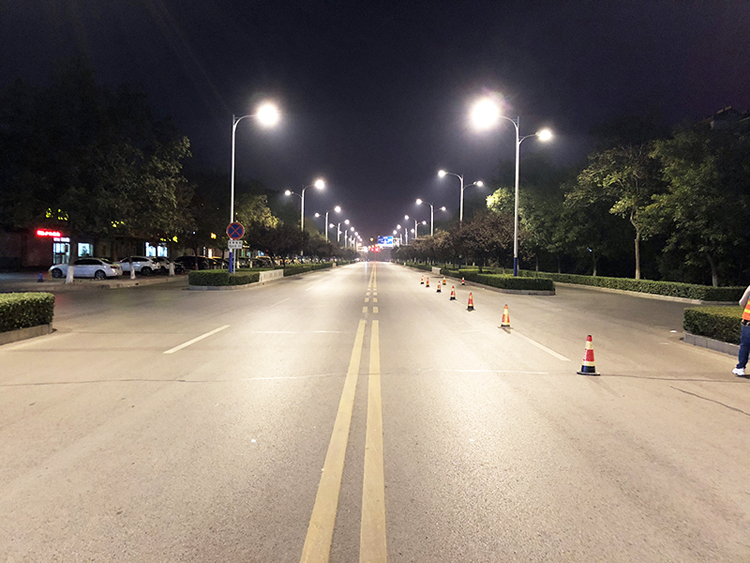 桓臺縣漁洋街、中心大街路燈節(jié)能改造工程